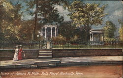 "Polk Place," Home of James K. Polk Nashville, TN Postcard Postcard Postcard