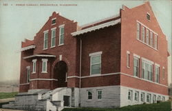 Public Library Postcard