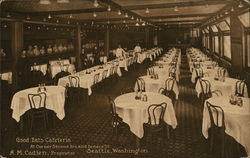 Good Eats Cafeteria Seattle, WA Postcard Postcard Postcard