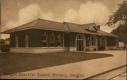 Oregon Electric Depot Postcard