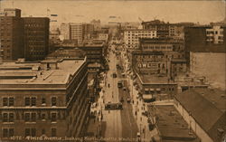 Third Avenue, Looking North Seattle, WA Postcard Postcard Postcard