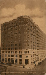 White and Henry Building Postcard