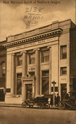 First National Bank of Medford Oregon Postcard Postcard Postcard