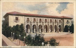 Sacramento Valley Building, On The Plaza of Panama Postcard