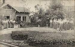 At Eden Springs, House of David Postcard