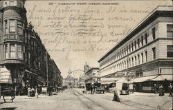 Washington Street Oakland, CA Postcard Postcard Postcard