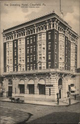 The Dimeling Hotel Clearfield, PA Postcard Postcard Postcard