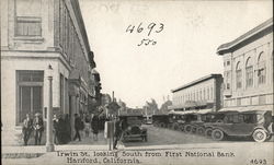 Irwin Street Looking South Postcard