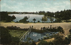 Westlake Park Los Angeles, CA Postcard Postcard Postcard