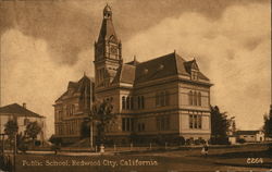 Public School Postcard