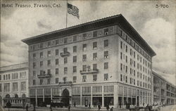 Hotel Fresno Postcard