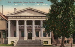 Scottish Rite Temple Postcard