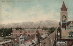 1527 - A Street San Bernardino, CA Postcard Postcard Postcard