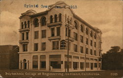 Polytechnic College of Engineering Oakland, CA Postcard Postcard Postcard