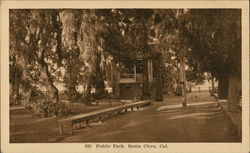 Public Park Postcard