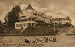 Sea Beach Hotel Santa Cruz, CA Postcard Postcard Postcard