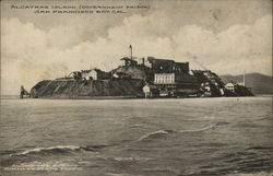 Alcatraz Island, Government Prison San Francisco, CA Postcard Postcard Postcard