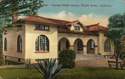 Carnegie Public Library Postcard