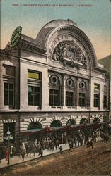 Orpheum Theatre San Francisco, CA Postcard Postcard Postcard