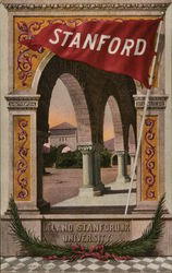 Leland Stanford University Postcard