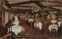 Cafe Roberts on the Beach San Francisco, CA Postcard Postcard Postcard