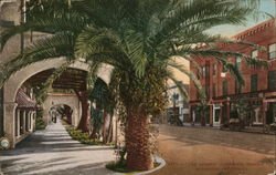 The Arches, Glenwood Mission Inn Postcard