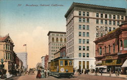 Broadway Oakland, CA Postcard Postcard Postcard