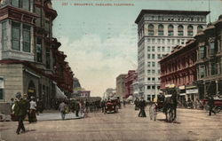 Broadway Street Postcard