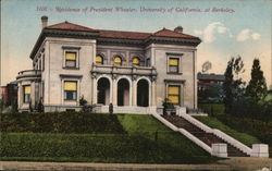 Residence of President Wheeler Postcard