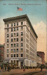 Oakland Bank of Savings Postcard