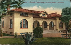 Carnegie Public Library Postcard