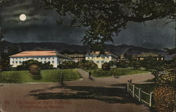 The Campus at Night, University of California Postcard