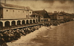 Auditorium, Casino and Bath House Redondo Beach, CA Postcard Postcard Postcard