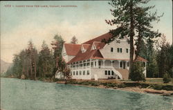 Casino From Lake Tahoe Postcard