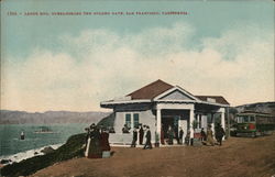 Lands End, Overlooking the Golden Gate Postcard