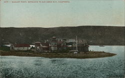 Ballast Point, Entrance to San Diego Bay Postcard