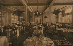 Dining Room, St. George Hotel Postcard