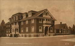 Sequoia Hospital Eureka, CA Postcard Postcard Postcard