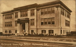 Richmond Union High School Postcard