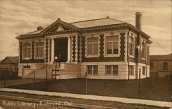 Public Library Postcard