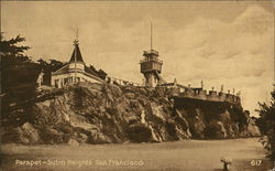 Parapet - Sutro Heights San Francisco, CA Postcard Postcard Postcard