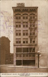 Byron Mauzy Building 244-250 Stockton St. San Francisco, CA Postcard Postcard Postcard