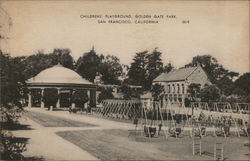 Childrens' Playground, Golden Gate Park San Francisco, CA Postcard Postcard Postcard