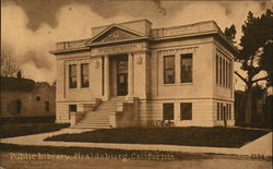 Public Library Healdsburg, CA Postcard Postcard Postcard