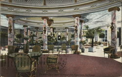 Main Court, Hotel Fairmont Postcard