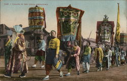 Parade of the Tongs, Chinatown Postcard