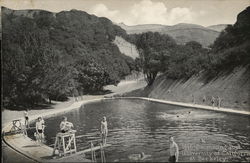 Swimming Pool Postcard