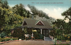 Cafe, Alum Rock Park San Jose, CA Postcard Postcard Postcard