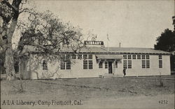 ALA Library, Camp Fremont Palo Alto, CA Postcard Postcard Postcard