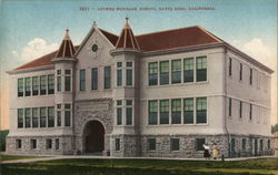 Luther Burbank School Santa Rosa, CA Postcard Postcard Postcard